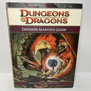 Dungeons and & Dragons D&D Dungeon Master’s Guide Core Rules 4th Ed HC 2008